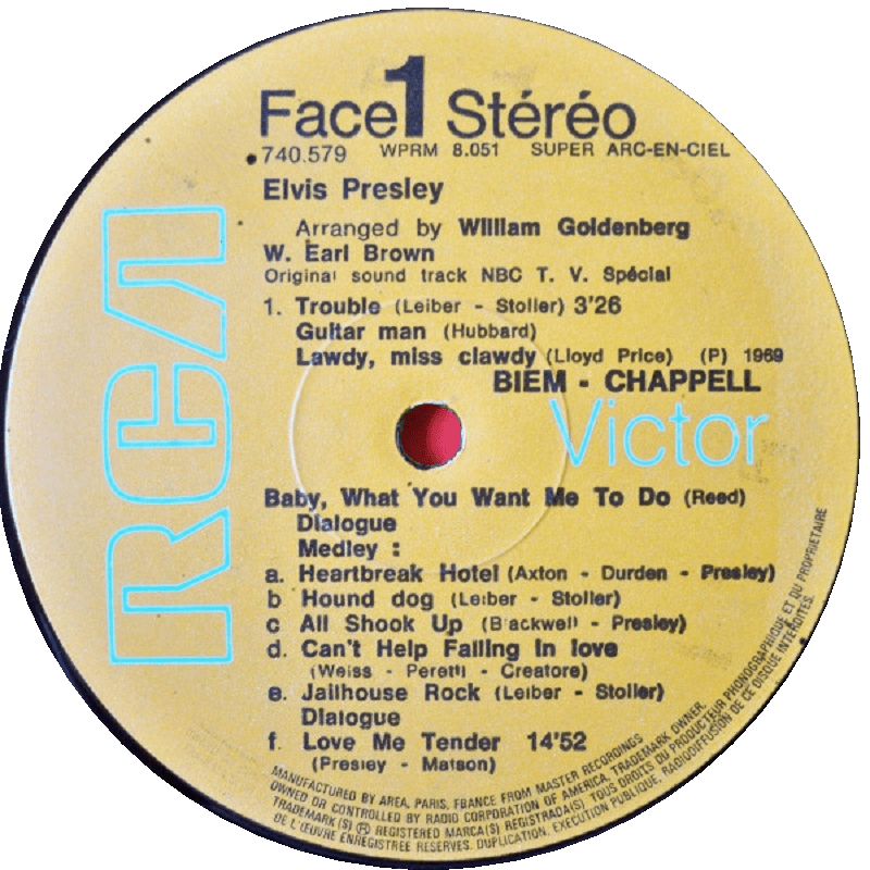 Elvis Presley Elvis TV Special Musidisques Elvis Presley Elvis TV Special Musidisques